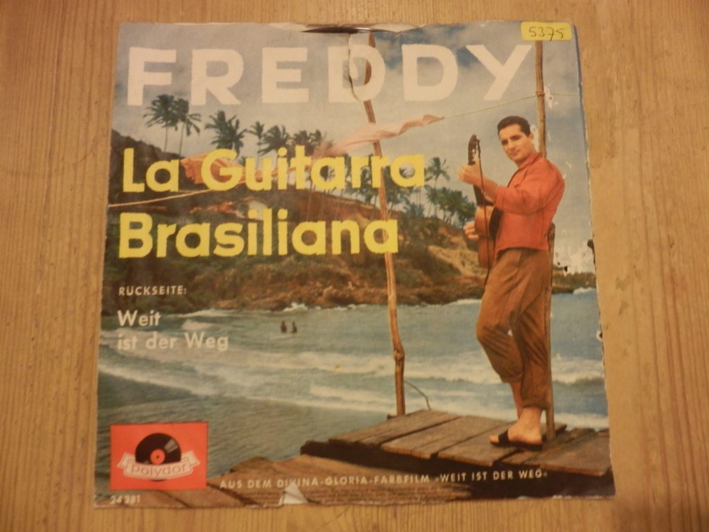 Freddy Quinn, La Guitarra Brasiliana, 7"Single, Polydor, Foto: A. Ohlmeyer